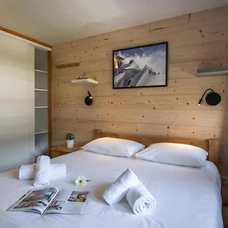 Grand Roc C311 From Slopes 280m, Mont-blanc View, Parking & Wifi - Happy 公寓 霞慕尼